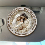 Cherish Every Drive With A Meaningful Gift - Family Personalized Custom Car Visor Clip - Gift For Family