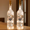 Custom Photo Forever Is Just The Beginning With You - Couple Personalized Custom Bottle Lamp - Gift For Husband Wife, Anniversary