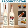 Thank You For Being My Unbiological Sister - Bestie Personalized Custom Bottle Lamp - Gift For Best Friends, BFF, Sisters