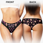 Custom Photo With You, I Am Complete - Couple Personalized Women Briefs - Gift For Husband Wife, Anniversary