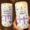 A Wonderful Mother With Lots Of Practice - Family Personalized Custom 3D Inflated Effect Printed LED Candle - Gift For Mom, Grandma