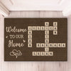 Home, A Place Of Comfort - Family Personalized Custom Home Decor Decorative Mat - House Warming Gift For Family Members