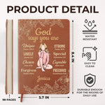 You Are Unique In This World - Family Personalized Custom Leather Journal - Gift For Yourself, Best Friends, Siblings, Family Members