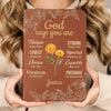 Unique And Full Of Charm, It's You - Family Personalized Custom Leather Journal - Gift For Yourself, Best Friends, Siblings, Family Members