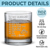 You Are My Happily Ever After - Couple Personalized Custom Whiskey Glass - Gift For Husband Wife, Anniversary