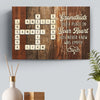 A Grandchild Is Love Made Visible - Family Personalized Custom Horizontal Canvas - Gift For Grandma, Grandpa, Grandkid