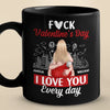 You Taste Like Forever - Couple Personalized Custom Black Mug - Gift For Husband Wife, Anniversary