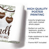 From A Grandma’s Roots Grows A Grandchild’s Dreams - Family Personalized Custom Horizontal Poster - Gift For Mom, Grandma