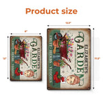 Fruit Herbs Veggies - Family Personalized Custom Home Decor Metal Sign - Gift For Gardeners