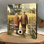You And Me, We Got This - Couple Personalized Custom Music Fridge Magnet That Can Play Songs - Gift For Couple, Husband, Wife