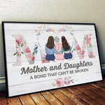 Every Daughter Dreams Of A Mom Like Mine - Family Personalized Custom Horizontal Poster - Gift For Mom, Daughters
