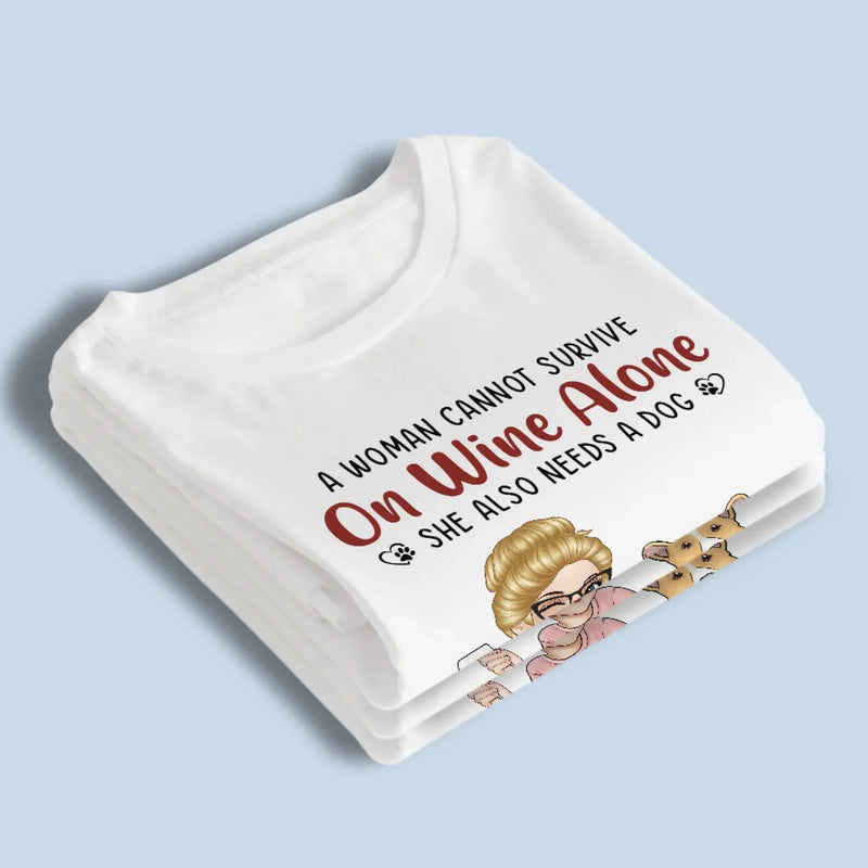 Four Paws, Endless Love - Dog Personalized Custom Unisex T-shirt, Premium T-shirt, Hoodie - Gift For Pet Owners, Pet Lovers