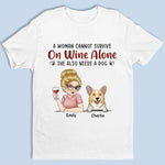 Four Paws, Endless Love - Dog Personalized Custom Unisex T-shirt, Premium T-shirt, Hoodie - Gift For Pet Owners, Pet Lovers