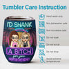 Friends Don’t Let Friends Do Silly Things Alone - Bestie Personalized Custom Wine Tumbler - Gift For Best Friends, BFF, Sisters