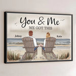 You're My Forever - Couple Personalized Custom Horizontal Poster - Gift For Husband Wife, Anniversary