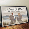 You're My Forever - Couple Personalized Custom Horizontal Poster - Gift For Husband Wife, Anniversary