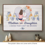 Mother and Daughters Family Decor - Inspirational Poster