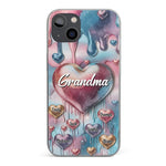 Custom Name Grandma Gifts for Grandmothers - Personalized Phone Case