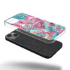 A Grandmother’s Heart Holds Forever Love - Family Personalized Custom 3D Inflated Effect Printed Clear Phone Case - Gift For Mom, Grandma