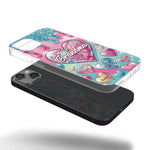 A Grandmother’s Heart Holds Forever Love - Family Personalized Custom 3D Inflated Effect Printed Clear Phone Case - Gift For Grandma