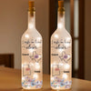 Distance Means So Little - Bestie Personalized Custom Bottle Lamp - Gift For Best Friends, BFF, Sisters