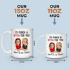 I’d Do The Unthinkable For You - Bestie Personalized Custom Mug - Gift For Best Friends, BFF, Sister