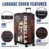 Chase What Makes Your Spirit Soar - Travel Personalized Custom Luggage Cover - Summer Vacation Gift, Gift For Adventure Travel Lovers