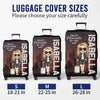 Chase What Makes Your Spirit Soar - Travel Personalized Custom Luggage Cover - Summer Vacation Gift, Gift For Adventure Travel Lovers