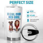 Life Is Better With Paws - Dog & Cat Personalized Custom Tumbler - Gift For Pet Owners, Pet Lovers
