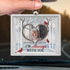 Custom Photo Memories Keep Us Together - Memorial Personalized Custom Car Ornament - Acrylic Custom Shaped - Sympathy Gift For Family Members