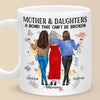 The Best Gift My Mom Gave Me Is Her Friendship - Family Personalized Custom Mug - Gift For Mom, Daughter