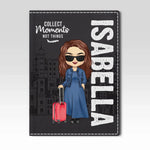Traveling Soothes My Spirit - Travel Personalized Custom Passport Cover, Passport Holder - Holiday Vacation Gift, Gift For Travel Lovers