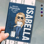 Traveling Soothes My Spirit - Travel Personalized Custom Passport Cover, Passport Holder - Holiday Vacation Gift, Gift For Travel Lovers