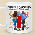 We Share Laughter, Love, And A Bond Like No Other - Family Personalized Custom Mug - Gift For Mom, Daughter