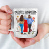 We Share Laughter, Love, And A Bond Like No Other - Family Personalized Custom Mug - Gift For Mom, Daughter