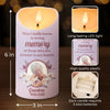Custom Photo This Candle Is A Reminder Of Our Love - Memorial Personalized Custom LED Candle - Sympathy Gift For Family Members