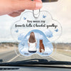 A Thoughtful Way To Remember Your Furry Friend - Memorial Personalized Custom Car Ornament - Acrylic Custom Shaped - Sympathy Gift For Pet Owners, Pet Lovers