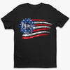 The Heart Of The Family - Family Personalized Custom Unisex T-shirt, Premium T-shirt, Hoodie - 4th of July, Gift For Mom, Grandma
