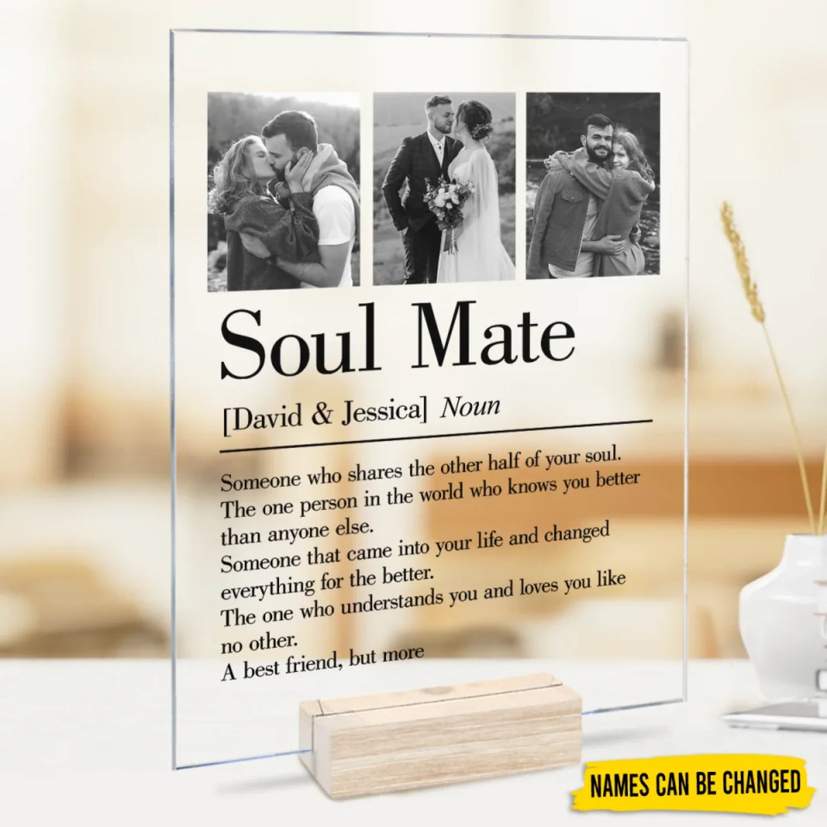 The Beginning Of Forever - Couple Personalized Custom Rectangle Shaped