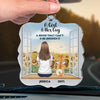 A Special Tribute For Loving Pet Owners - Memorial Personalized Custom Car Ornament - Acrylic Custom Shaped - Sympathy Gift For Pet Owners, Pet Lovers