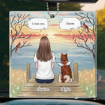 Honor Your Best Friend With A Personal Touch - Memorial Personalized Custom Car Ornament - Acrylic Custom Shaped - Sympathy Gift For Pet Owners, Pet Lovers