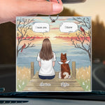 Honor Your Best Friend With A Personal Touch - Memorial Personalized Custom Car Ornament - Acrylic Custom Shaped - Sympathy Gift For Pet Owners, Pet Lovers