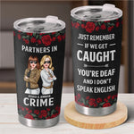 No Friendship Is An Accident - Bestie Personalized Custom Tumbler -  Gift For Best Friends, BFF, Sisters
