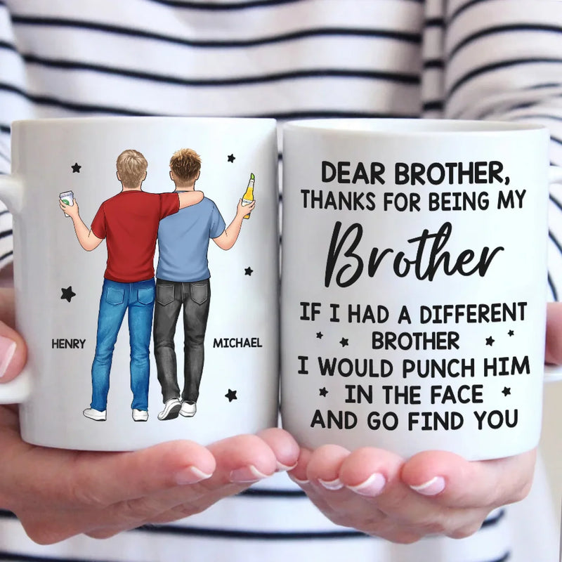 No Other Brother Can Compare - Family Personalized Custom Mug - Gift For Family Members