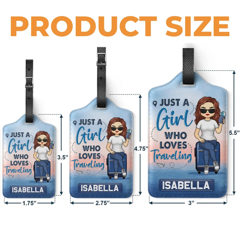 Travel In Style With A Personal Touch - Travel Personalized Custom Luggage Tag - Holiday Vacation Gift, Gift For Adventure Travel Lovers