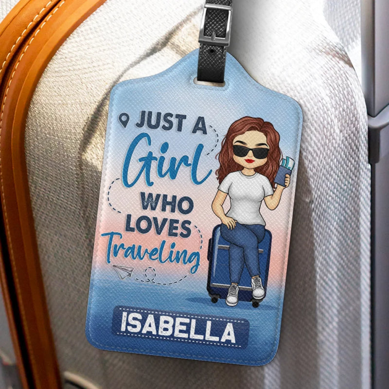 Travel In Style With A Personal Touch - Travel Personalized Custom Luggage Tag - Holiday Vacation Gift, Gift For Adventure Travel Lovers