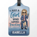 Travel In Style With A Personal Touch - Travel Personalized Custom Luggage Tag - Holiday Vacation Gift, Gift For Adventure Travel Lovers