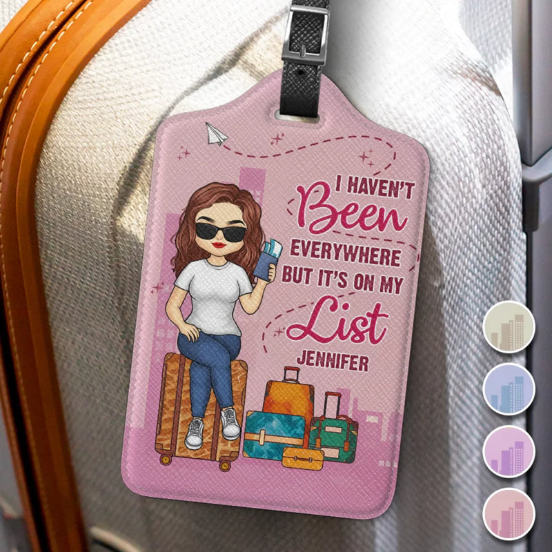 Add A Personal Touch To Your Travel Gear - Travel Personalized Custom Luggage Tag - Holiday Vacation Gift, Gift For Adventure Travel Lovers