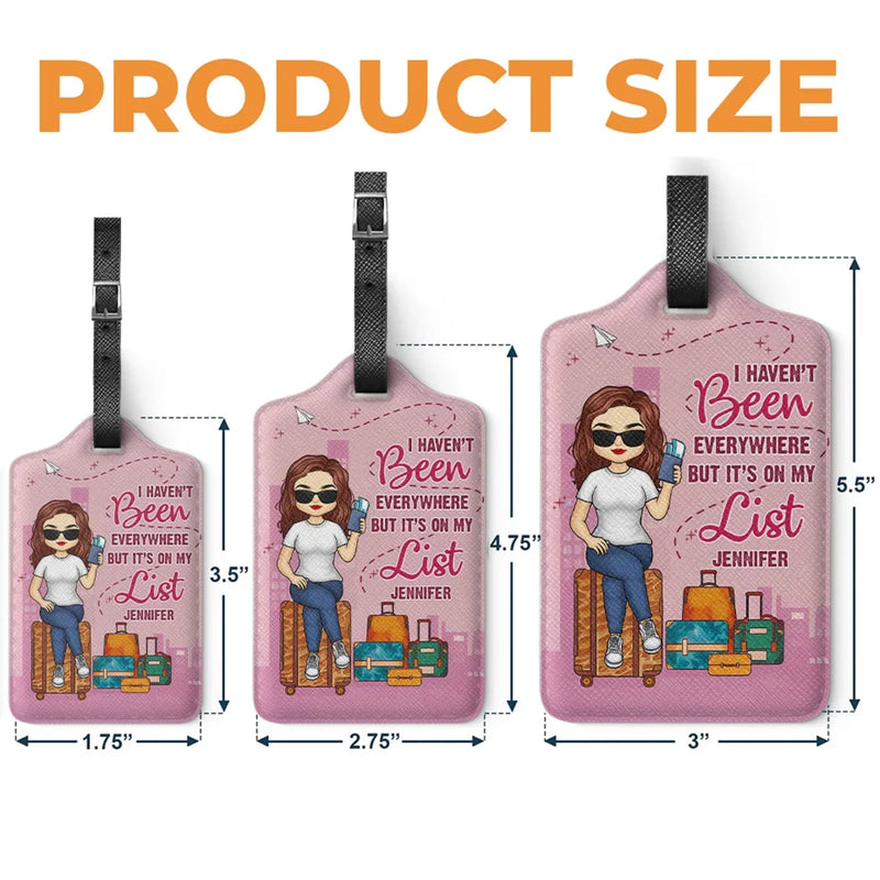Add A Personal Touch To Your Travel Gear - Travel Personalized Custom Luggage Tag - Holiday Vacation Gift, Gift For Adventure Travel Lovers