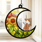 Every Woof, Wag, And Purr Will Be Missed - Memorial Personalized Window Hanging Suncatcher Ornament - Sympathy Gift For Dog Lovers